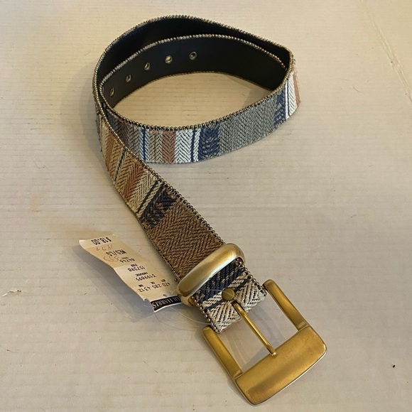 Vintage Paul Harris Blanket Style Belt Studded Western Color Size M/L NWT - Picture 4 of 14